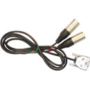 LINDOS LEAD6 CABLE Stereo, 9-pin D-Sub to 2x 3-pole XLR, balanced, 1.5m