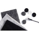 RYCOTE 065507 UNDERCOVERS MIC MOUNTS Stickies and fabric Undercovers, mixed (25pks of 30+30)