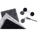 RYCOTE 065504 UNDERCOVERS MIC MOUNTS Stickies and fabric Undercovers, mixed (1pk of 30+30)