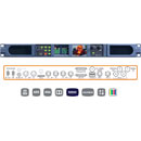 TSL PAM1 MK2 AUDIO MONITOR 16 channel display, 2x HD/SDI I/O, 4x AES I/O, Dolby