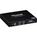 MUXLAB 500800-RX VIDEO EXTENDER Receiver, KVM HDMI over IP, PoE, 4K/60, 100m reach