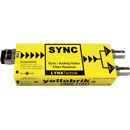 LYNX YELLOBRIK ORX 1702-ST FIBRE RECEIVER Analogue sync and video, 1x SM ST, 1260-1620nm RX