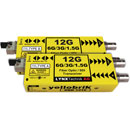 LYNX YELLOBRIK OBD 1410 FIBRE TRANSCEIVER 12G-4K UHD/6G/3G/HD-SDI, Bi-Dir, 1x SM LC, 10km, pair