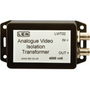 LEN LVIT02 VIDEO ISOLATION TRANSFORMER Analogue, DC blocking, hum eliminator, 2x BNC, HV, medical