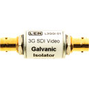 LEN L3GGI01 VIDEO ISOLATOR Galvanic video and ground path isolator, inline housing, 3G HD SDI