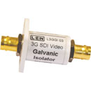 LEN L3GGI03 VIDEO ISOLATOR Galvanic video and ground path isolator, high voltage, 3G SD HD SDI
