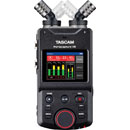 TASCAM PORTACAPTURE X6 PORTABLE RECORDER 6-channel, WAV/MP3, microSD/SDHC, 32-bit floating point