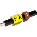 PARTEX CABLE MARKERS PA1-MCC.1 Prefit, 2.5 - 5.0mm, number 1, brown (pack of 1000)