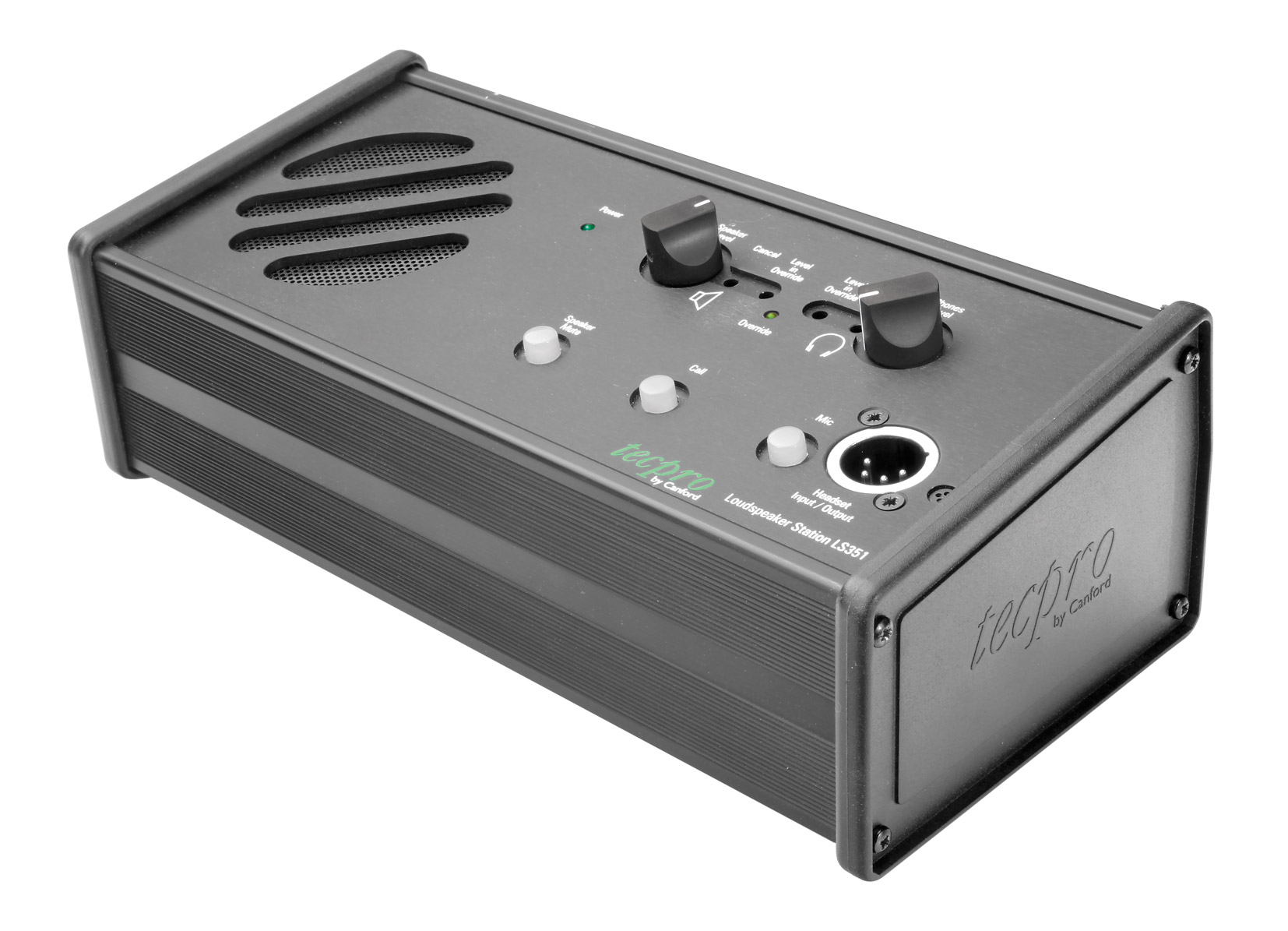 TECPRO LS351 Loudspeaker station, single circuit, desktop