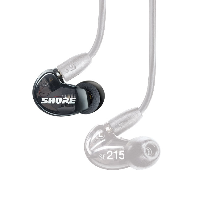 SHURE SE215-K-RIGHT SPARE EARPHONE For SE215, black