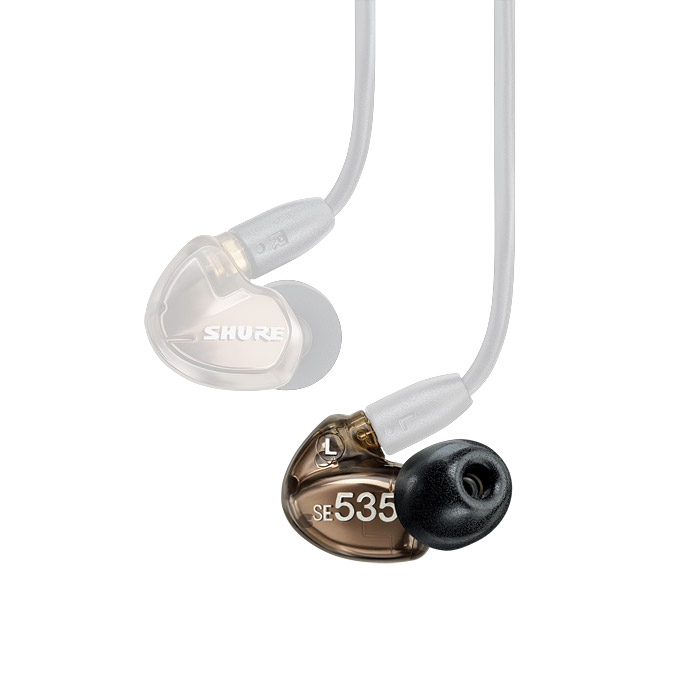 SHURE　SE535-V Shure SE535-V Sound Isolating™ Triple Driver Earphone with