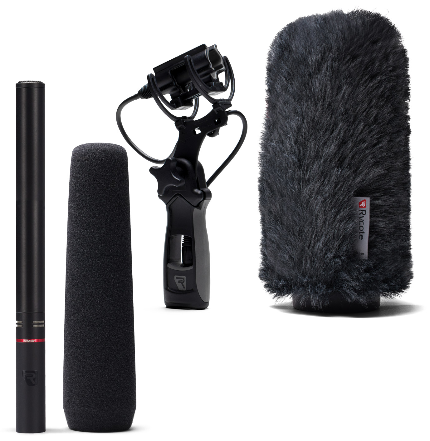 Rycote HC-22 ショットガンマイク ブラックケース付き Rycote HC-22