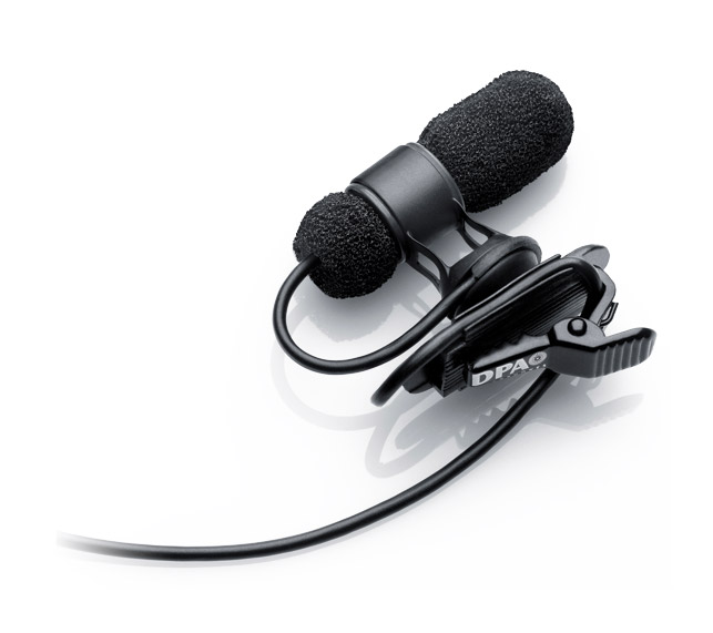 DPA 4080 MICROPHONE Miniature, lavalier, cardioid, black