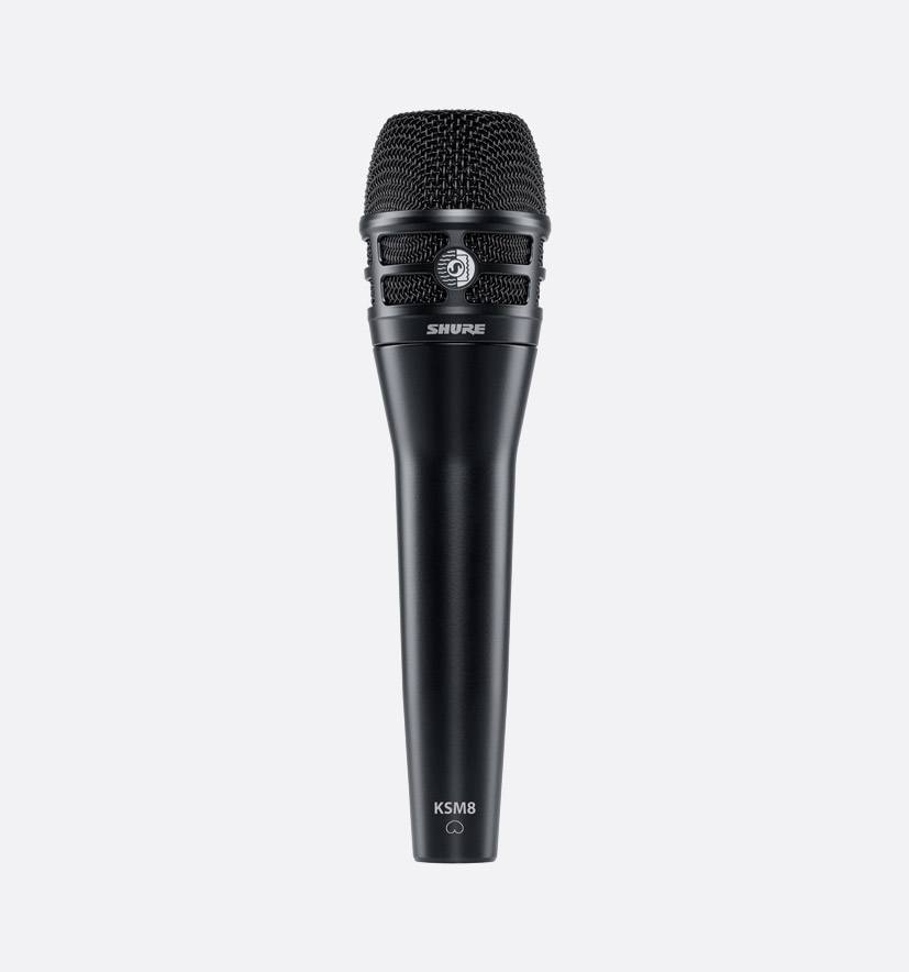 SHURE KSM9/CG MICROPHONE vocal dual diaphragm, dual pattern, grey