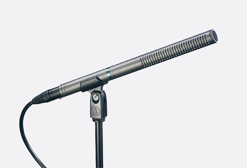 Audio-Technica ATR-6550 ATR Series Condenser Shotgun Microphone Black