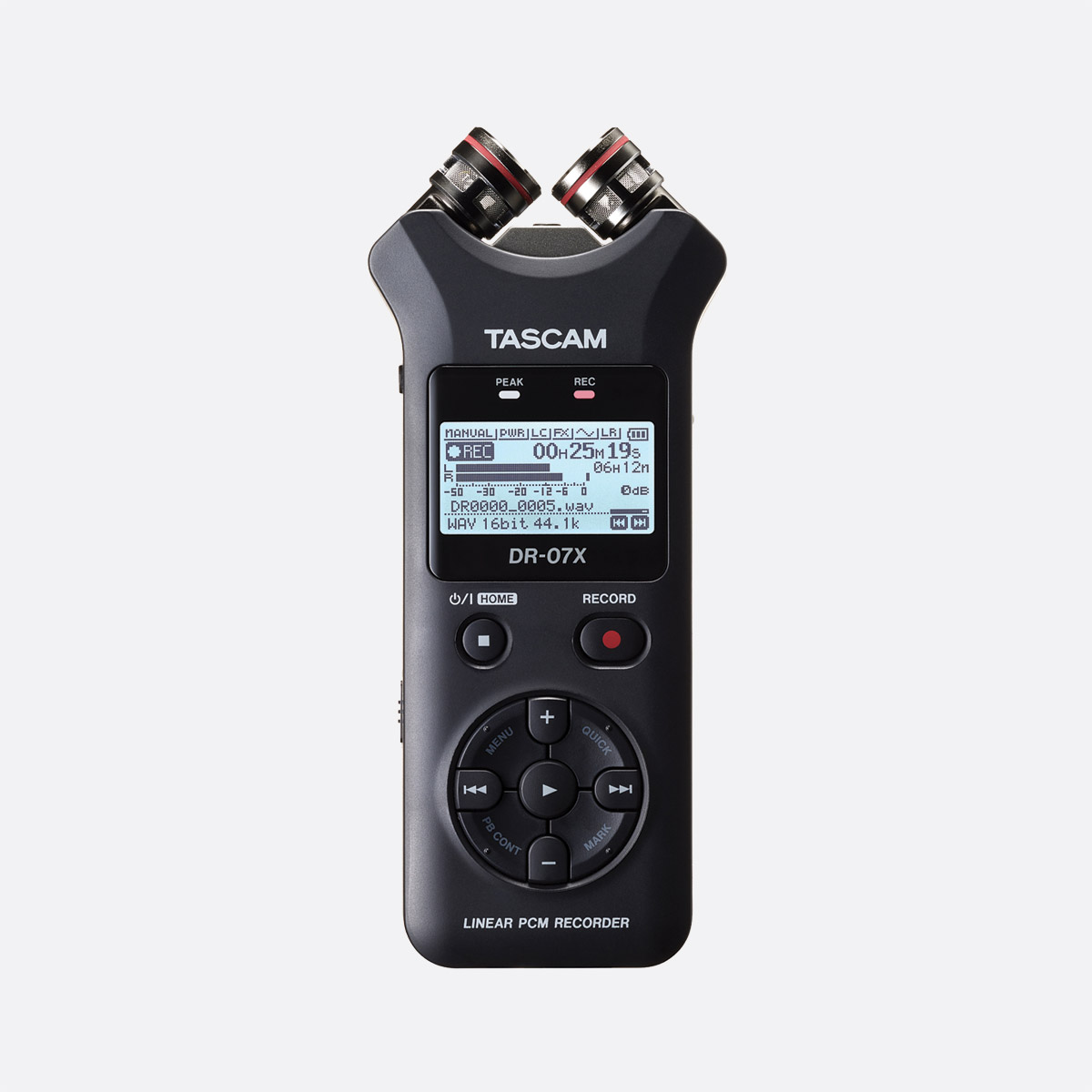 Tascam DR-40X Portable 4-Track Audio Recorder and USB Interface 