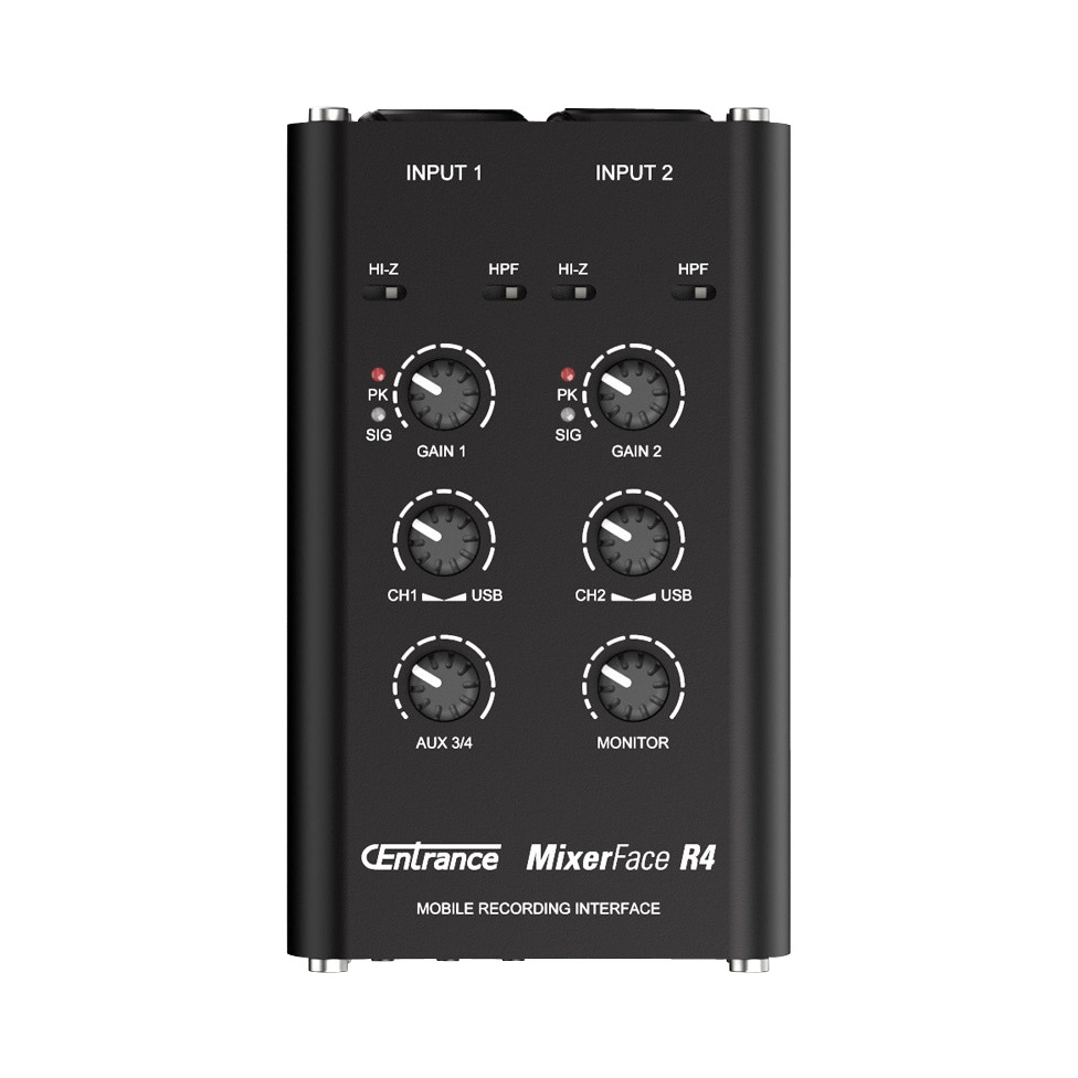CENTRANCE MIXERFACE R4 USB MIXER INTERFACE 2x mic/line input, 48V
